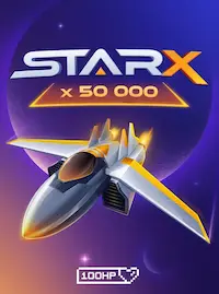 StarX — space-themed crash game at CROREBET Bangladesh