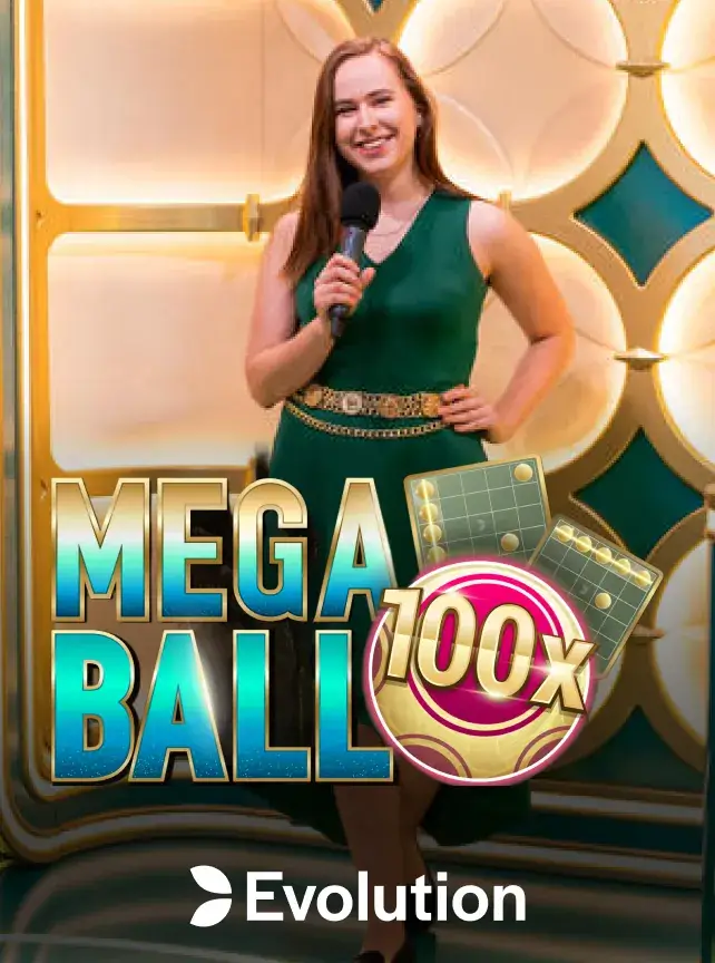 Mega Ball Mega Ball 100x lottery at CROREBET casino
